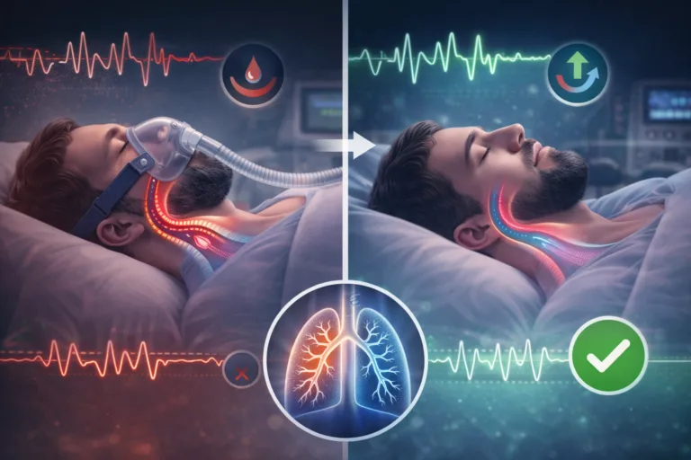 Remisia apneei obstructive în somn și îmbunătățirea parametrilor respiratori