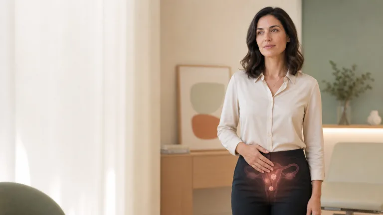Imagine reprezentativă pentru fibroame uterine și simptome ginecologice