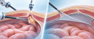 Hernia inghinală laparoscopică versus operația clasică: avantaje, limite și recuperare