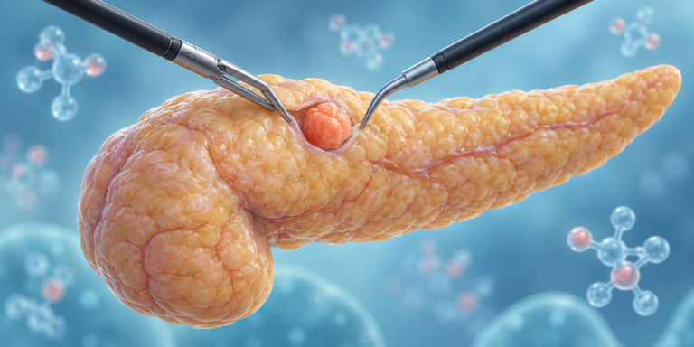 Insulinom pancreatic: diagnostic și enucleere laparoscopică